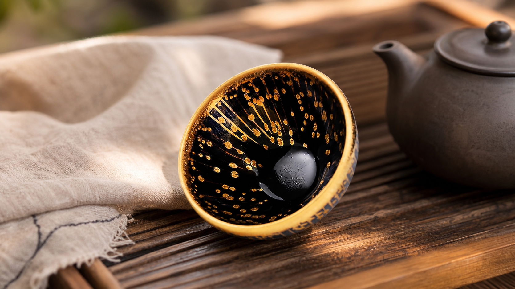 How a Handmade Tenmoku Tea Cup Transforms Your Daily Tea into a Zen Ritual