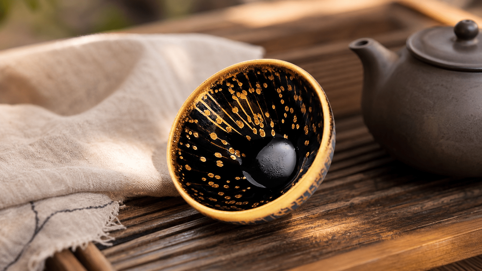 How a Handmade Tenmoku Tea Cup Transforms Your Daily Tea into a Zen Ritual