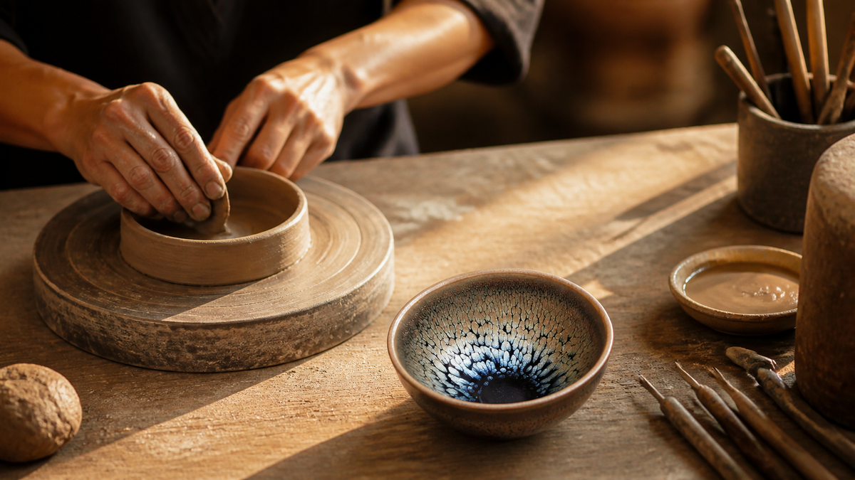 Tenmoku Tea Bowl: A Handmade Story for Better Gongfu Tea and Meaningful Gifts
