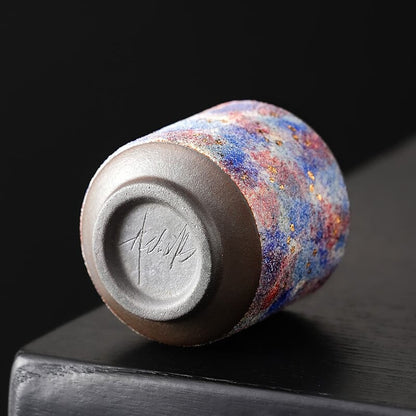 Ember Hue Tea Cup Tenmokus