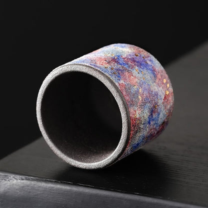 Ember Hue Tea Cup Tenmokus