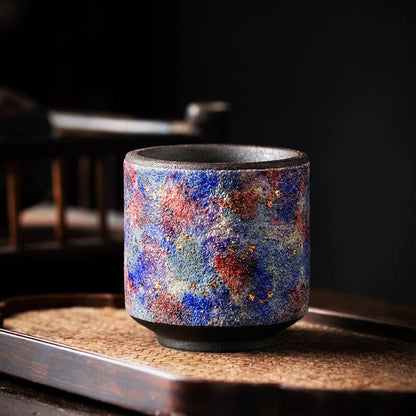 Ember Hue Tea Cup Tenmokus