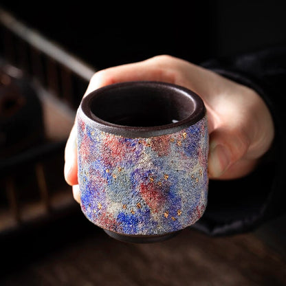 Ember Hue Tea Cup Tenmokus