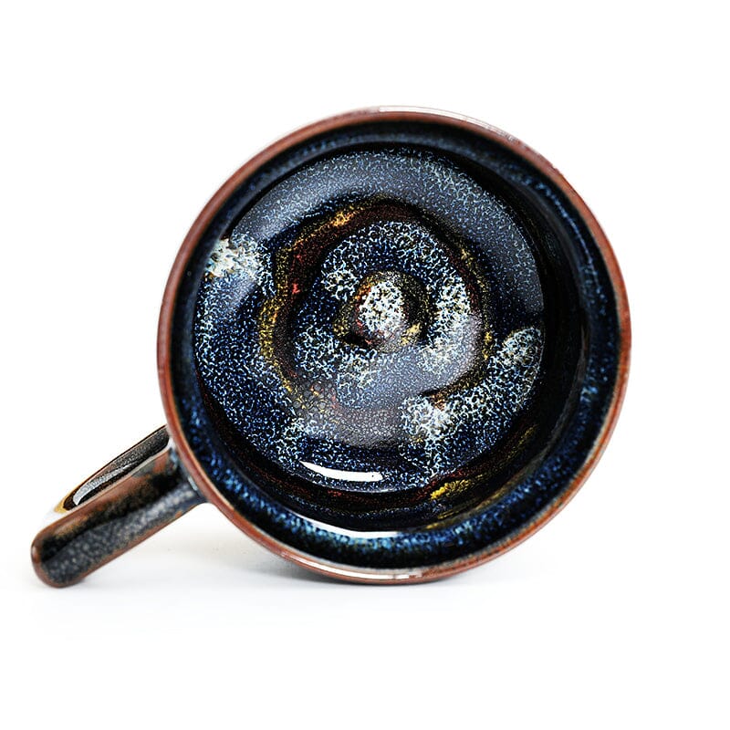 Handmade Panlong Tenmoku Coffee Cup