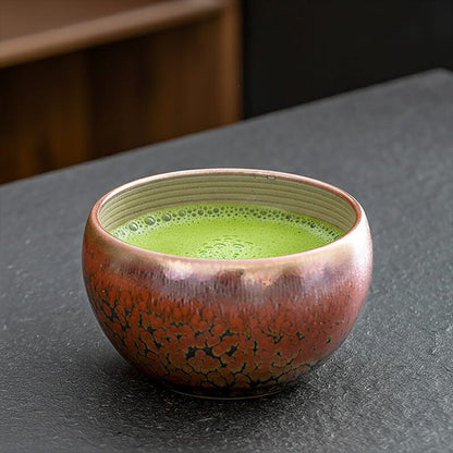 Succulent Matcha Bowl Matcha Bowls Tenmokus