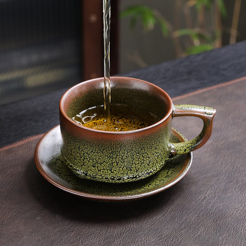 Sunflower Coffee Cup Coffee Cup Tenmokus