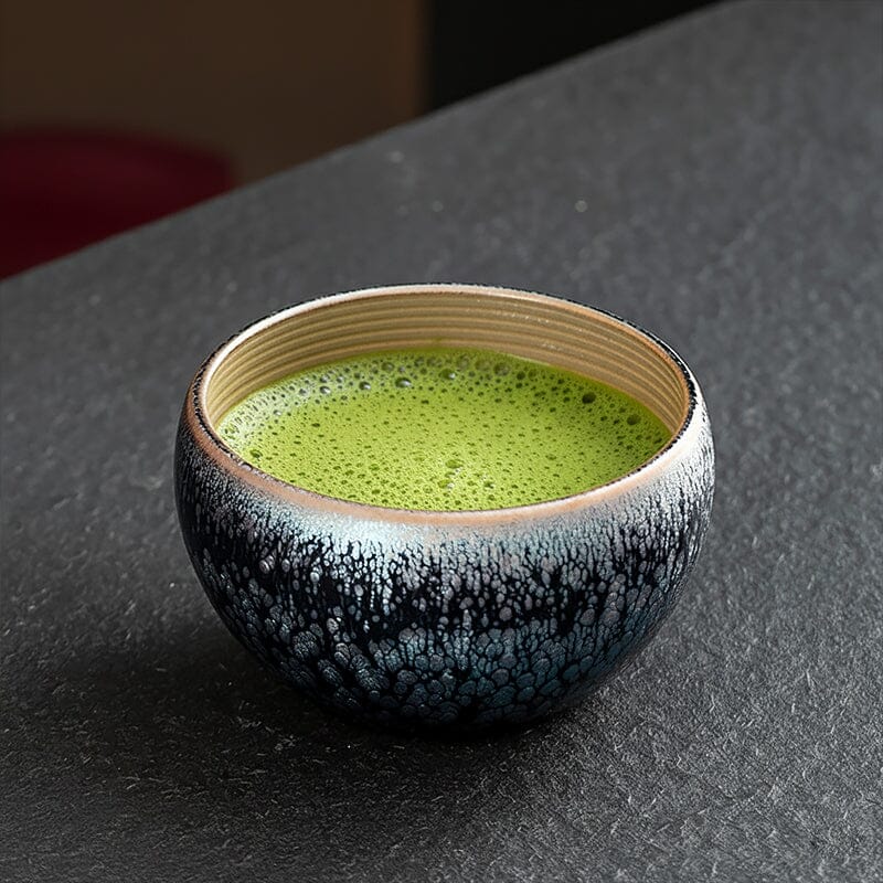 Sunrise Handmade Tenmoku Matcha Bowl | Tenmokus