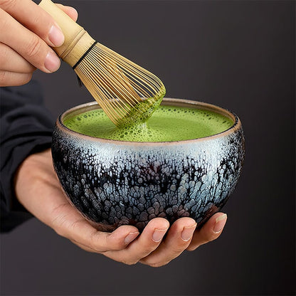 Sunrise Matcha Bowl Matcha Bowls Tenmokus