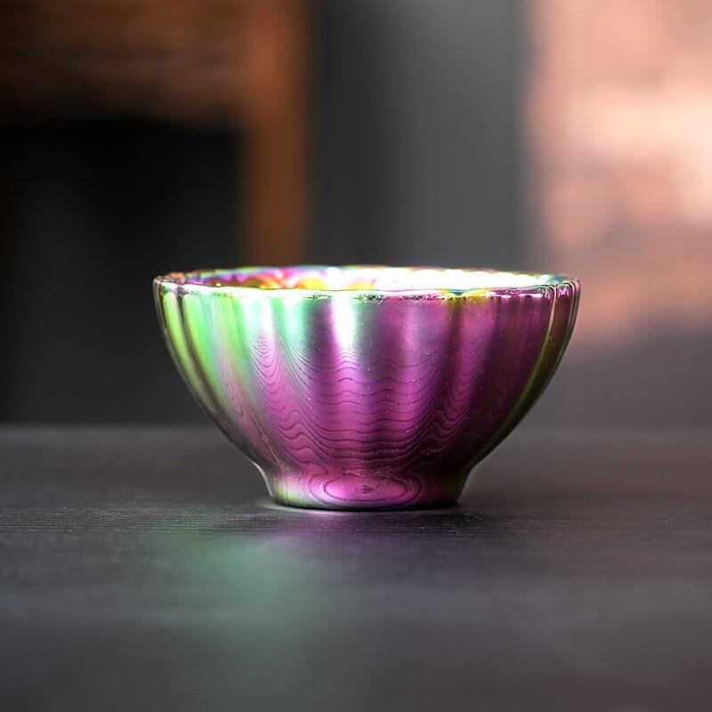 Vivid Fairy Tea Cup Tenmokus