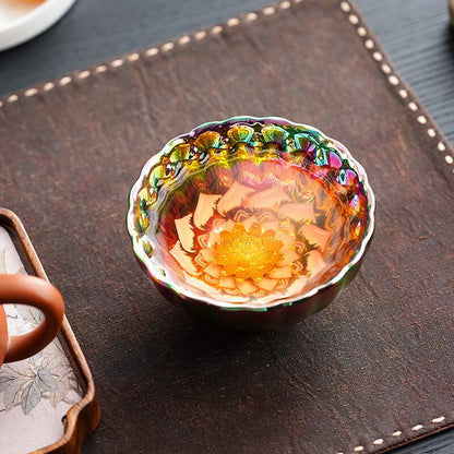 Vivid Fairy Tea Cup Tenmokus