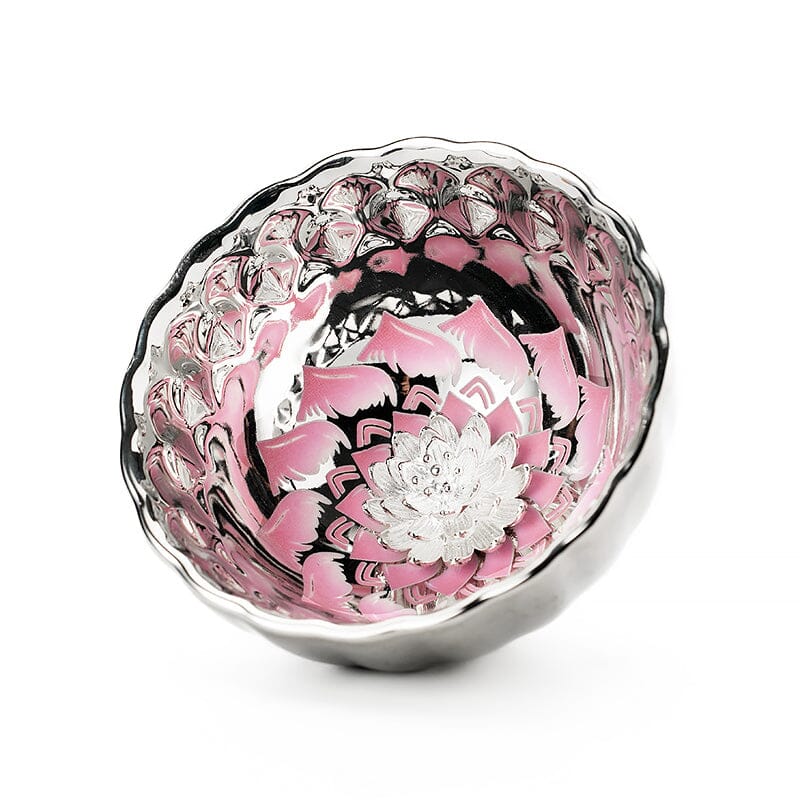 Vivid Lotus Tea Cup Tenmokus