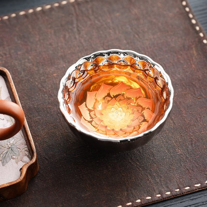 Vivid Lotus Tea Cup Tenmokus