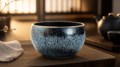Arktis - Jianzhan Tenmoku tea cup by Tenmokus detail photo 7