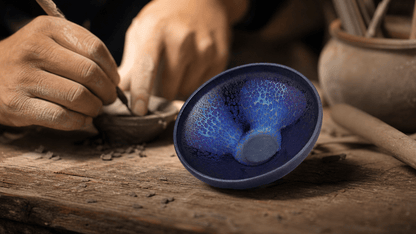 Arktis - Jianzhan Tenmoku tea cup by Tenmokus detail photo 37
