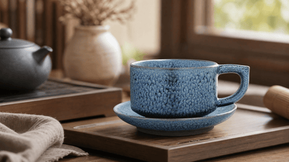 Arktis - Jianzhan Tenmoku tea cup by Tenmokus detail photo 39