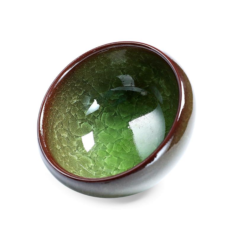 Emerald Tea Cup Tenmokus