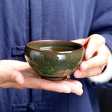 Emerald Tea Cup Tenmokus