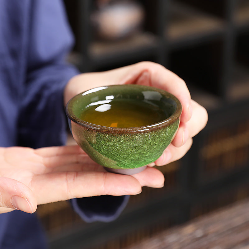 Emerald Tea Set Tea Set Tenmokus
