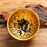 Gold Tea Cup Tenmokus