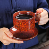 Orange Coffee Cup Coffee Cup Tenmokus