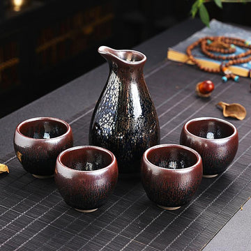 Succulent Sake Set Sake Set Tenmokus product image