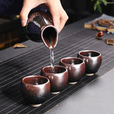 Succulent Sake Set Sake Set Tenmokus