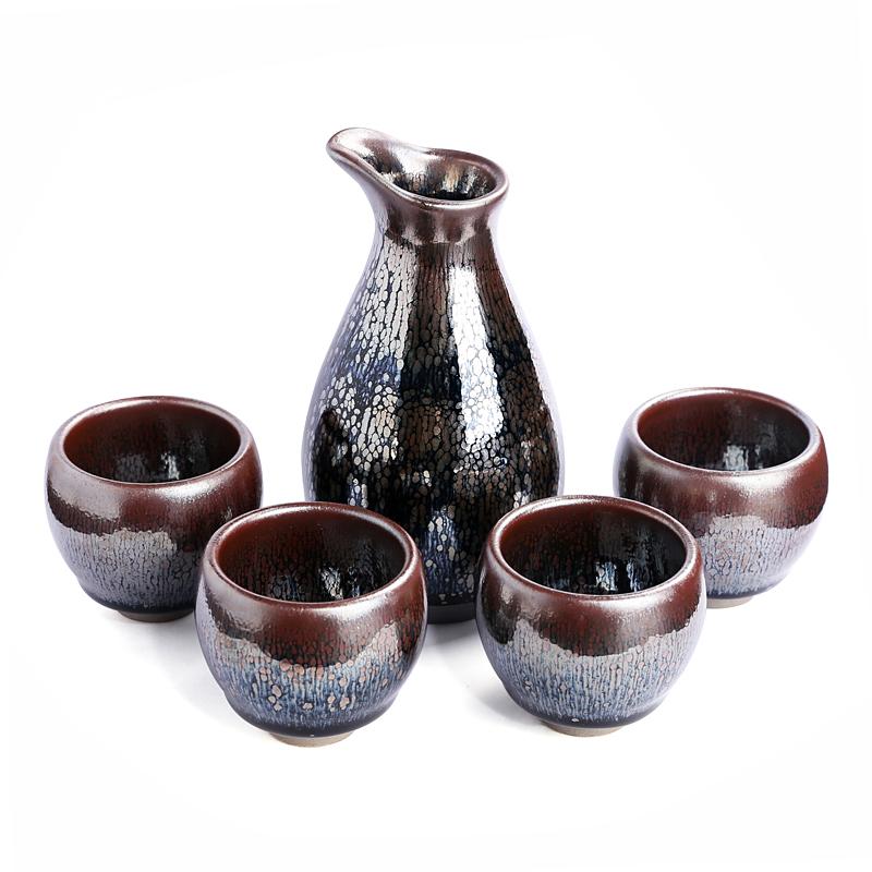 Tears Glazed Sake Set – Tenmokus