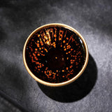 Golden Drops Tea Cup Tenmokus